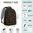 thumbnail image 2 of Butterfly Pattern School Backpack for Student Cute Colorful Floral Aesthetic Bookbag for Student Butterfly Lovers, 2 of 6