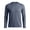 Blue, variant on SUYIDA Men's Wicking Athletic Top, Long Sleeve Workout Tee, Gym Running Training Outdoor Shirt