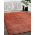 thumbnail image 2 of Ahgly Company Indoor Square Traditional Neon Red Persian Area Rugs, 8' Square, 2 of 6