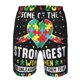 thumbnail image 3 of Balery I Love With Autism Traje de Baño Estilo Hawaiano para Hombre, Shorts de Secado Rápido con Bolsillos-Small, 3 of 6