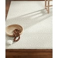 thumbnail image 3 of TOWN & COUNTRY LUXE Tretta Modern Geo Area Rug with Plush High-Low Texture, Ivory, 5'2"x7'2", 3 of 9