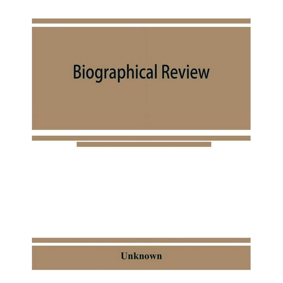 Biographical review: this volume contains biographical sketches of the leading citizens of Madison County, New York, (Paperback)