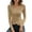 Khaki, variant on Ediodpoh Womens Sweaters Soft Ribbed Knit Pullover Neck Casual Comfortable for Everyday Wear Versatile Khaki