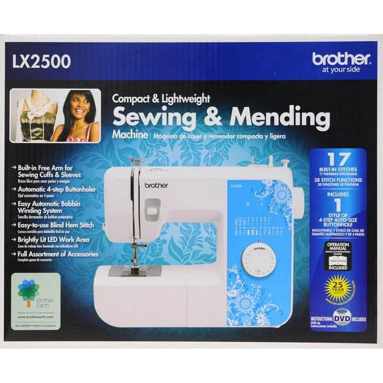 Brother LX2500 17-Stitch Free-Arm Sewing Machine 