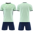 thumbnail image 2 of Hessimy Boys Short Suit Set Boys Summer Sports Set Boy's T-Shirt and Shorts Outfits Set Kids Summer Short Sleeve Top and Short Sets,Jogging Football Tracksuit 9-10 Years, 2 of 4