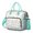 Greenish-blue-14, variant on Celestial Themed Cooler Bag - Waterproof & Easy-to-Clean Lunch Tote for School, Travel, Picnic, Office