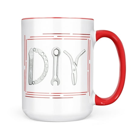 

Neonblond DIY Tools Metal looking Mug gift for Coffee Tea lovers