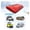 Red 12V, variant on Double Brushless Fan Electric Rv Air Conditioner ,Roof Top Car Air Conditioning 12V 24V For Motorhome Truck Camper Van ,Efficient Cooling
