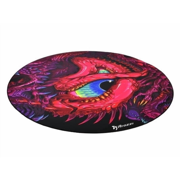 Arrozi Floor Mat, Zona Microfiber Gaming Chair Floor Mat for Carpet, Anti-Slip Noise Dampening Floor Mat for Office Chair (Crawling Chaos)