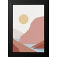 thumbnail image 2 of Urban Epiphany 11x14 Black Modern Framed Museum Art Print Titled - Canyon Views 2, 2 of 5