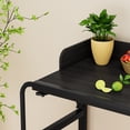 thumbnail image 2 of WETLA 120x40CM 140x50CM Height Adjustable Overbed Table with Wheels, Rolling Over-the-Bed Laptop Desk with Raised Baffle, 2 of 8