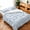 Light Blue White, variant on Twin Size 3 Pieces Duvet Cover Sets Country Sunflower Watercolor Bedding Set,Ultra Soft Comforter Cover with Decorative Pillow Shams,Luxury Quilt Covers for Bedroom Decor Black and White Stripe