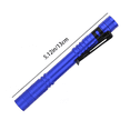 thumbnail image 5 of 3 5pcs pen flashlight, pen flashlight with clip, Mini Pocket flashlight Small Pen flashlight Check flashlight battery not included, 5 of 8