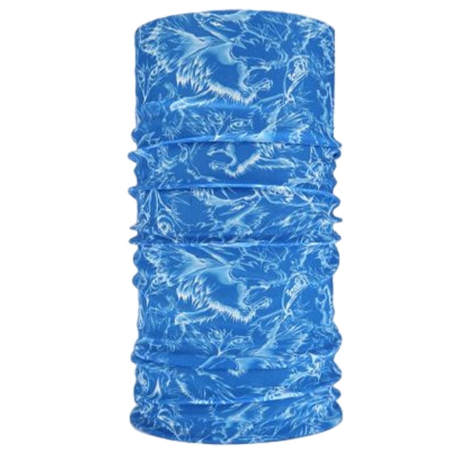 Sonducket Calentador de polainas para el cuello, pasamontañas, Bandana sin costuras, bufandas a prueba de polvo, pañuelo para la cabeza, Accesorio para el cabello azul