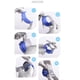 thumbnail image 4 of Enlace de muñeca perdido Enlace de muñeca de seguridad con cerradura de llave para niños pequeños, bebés y niños, arneses y correas de seguridad (azul / 1,5 m), 4 of 5