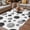 Gray, variant on Pin Polka Dots Outdoor Rug for Patio/Deck/Porch, Non-Slip Large Area Rug 5 x 7 Ft, Modern Abstract Art Indoor Outdoor Rugs Washable Area Rugs, Reversible Camping Rug Carpet Runner