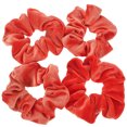 thumbnail image 2 of 4 Pcs Chouchous Élastiques pour Cheveux, Attaches Fluorescentes pour Femmes Filles, 2 of 8