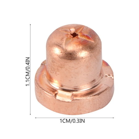 

85 Pcs Plasma Tip Nozzle Consumables PT-31 LG-40 Air Plasma Cutter Suit for CUT-4 CUT-40D LGK-40 CT312 CT312D CT416 CT416D CT518D Super160 or other machines with Plasma cutting feature