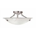 thumbnail image 2 of Livex Support de Plafond Oasis en Nickel Brossé, 2 of 4