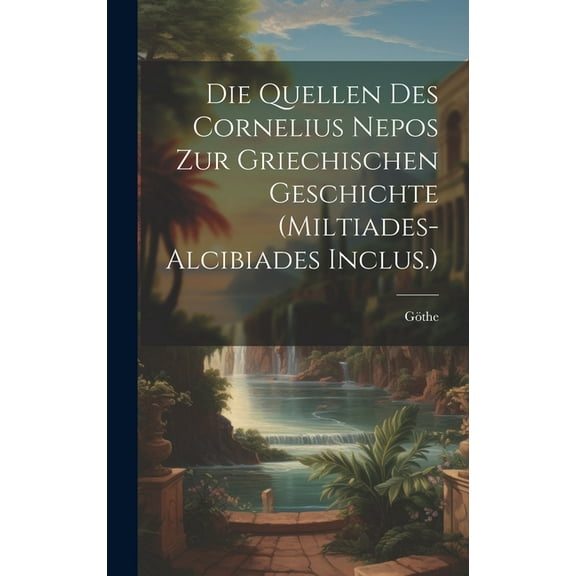 Die Quellen Des Cornelius Nepos Zur Griechischen Geschichte (Miltiades-Alcibiades Inclus.) (Hardcover)