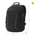 thumbnail image 3 of TOTTO Mochila Ergonómica Grande Porta Laptop 14 con Bolsillo Secreto | Escuela - Oficina - Viaje | 2 negro G, 3 of 5