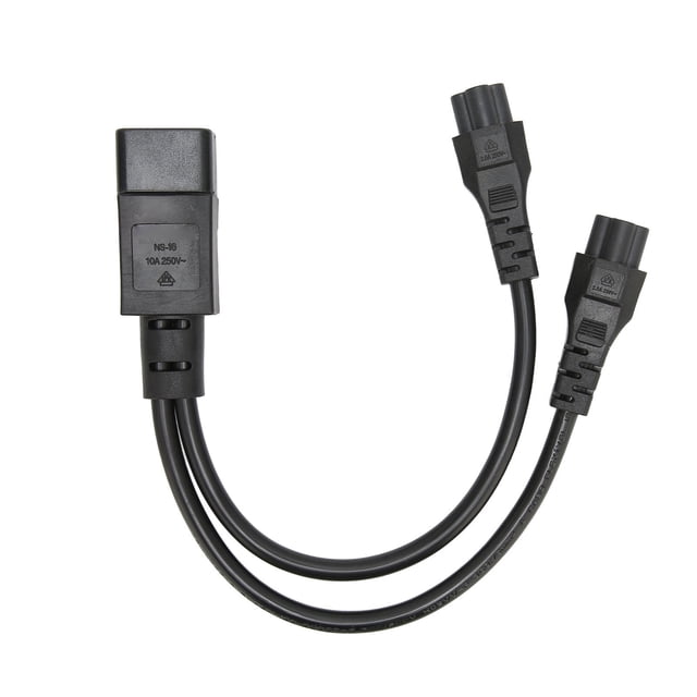 Cable de Enchufe Divisor ANGGREK Cable de Alimentación de Computadora PVC 10A 250V