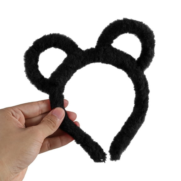 Cartoon Bear Ear Headbands Plush Bear Headbands for Animes Theme Gatherings Christmas Gift for Girls Hair Accessories