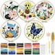 thumbnail image 1 of Kit de bordado TINDTOP para principiantes con tela de bordar y aros, 1 of 7