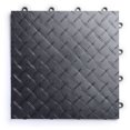 thumbnail image 1 of RaceDeck Diamond Plate Design, Durable Interlocking Modular Garage Flooring Tile (48 Pack), Graphite, 1 of 10