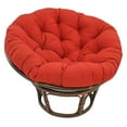 thumbnail image 4 of 44-inch Solid Micro Suede Papasan Cushion (Fits 42-inch Papasan Frame) - Indigo, 4 of 5