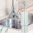 thumbnail image 4 of Long Flexible Silicone Cleaning Brush Upgraded Reusable Bending Design For Cup Lid Bottle Jar Kitchen Cleaning Tool 2PCS, 4 of 4