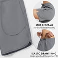 thumbnail image 6 of BALEAF Women's 7" Running Shorts Quick Dry Athletic Long Workout Shorts Unlined Dark Grey L, 6 of 8