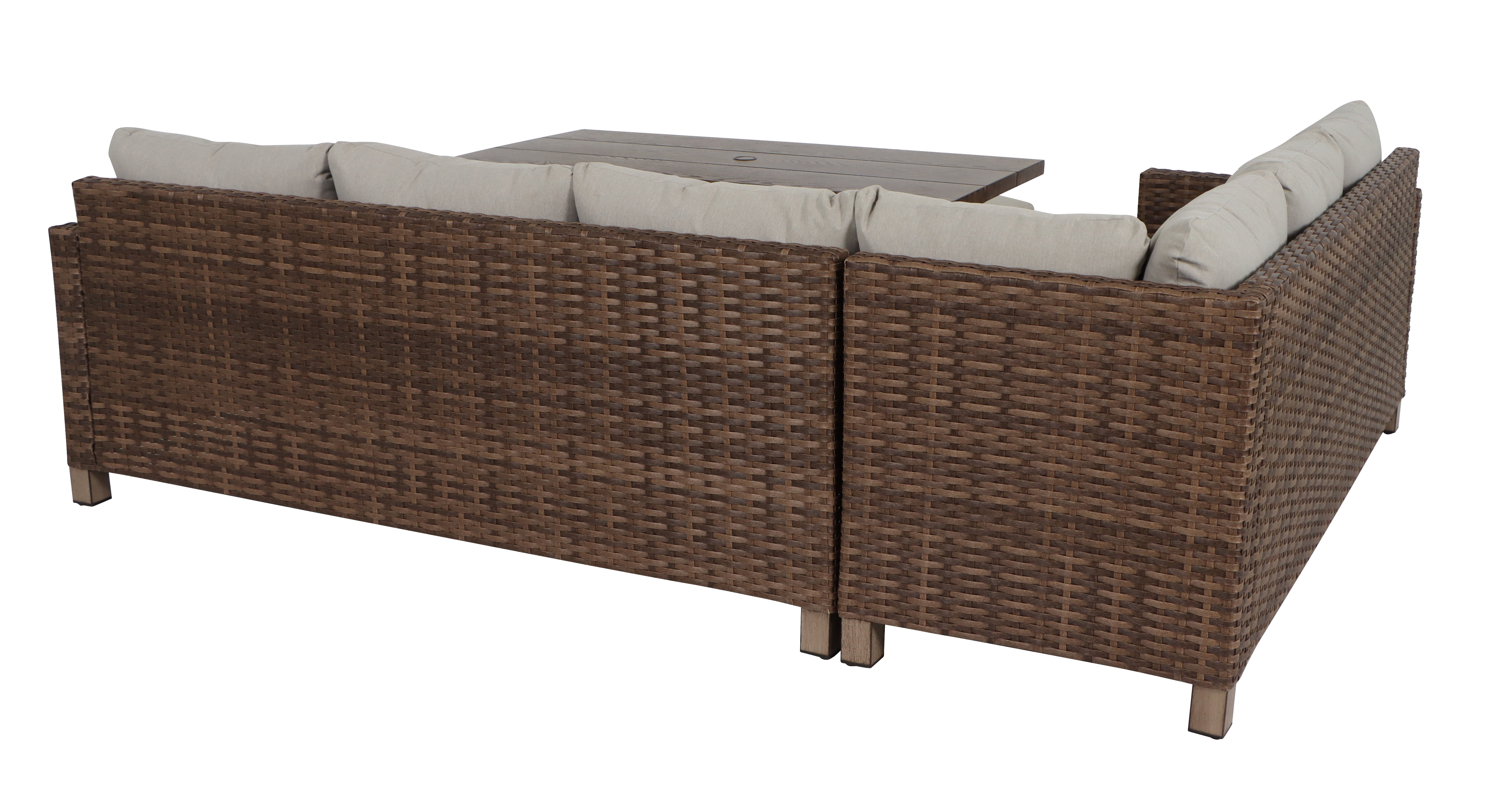 4PC SECTIONAL DINING