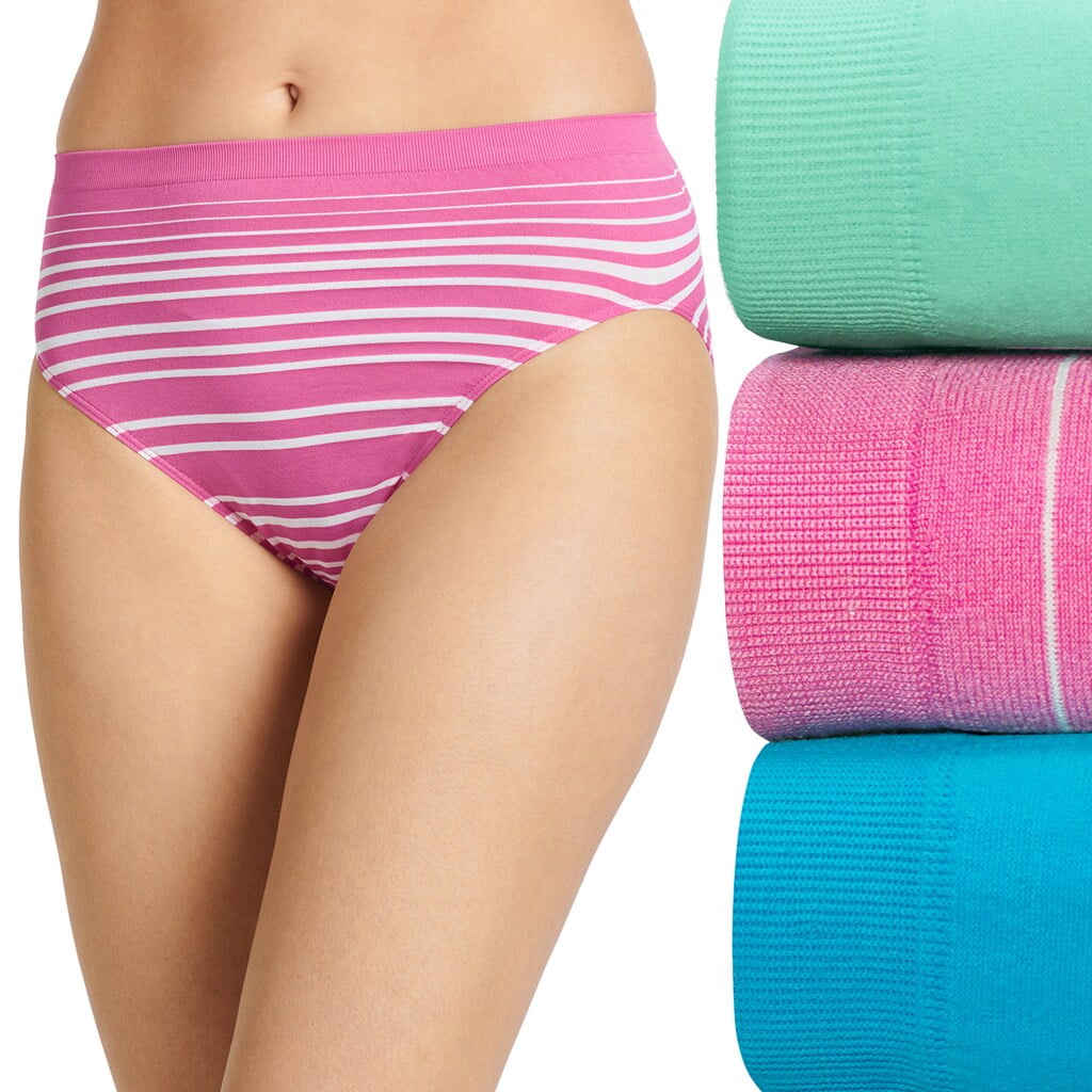 Jockey Comfies Microfiber French Cut Panties 3pk. 3326 Caribbean