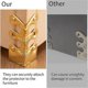 thumbnail image 2 of 10pcs Baseboard Corner Protectors-Brass Skirting Board Corner Protectors,Decorative Protector Cover,for Table Cabinet, 2 of 5