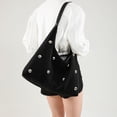 thumbnail image 3 of Bolso Hombro Slouchy Hobo Bag Women Suede Gran Capacidad Con Tota para Compra Viajes, 3 of 9