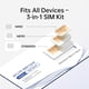 thumbnail image 2 of Tarjeta SIM SECUEYE 4G/5G LTE solo datos prepago 12 GB/180 días EE. UU., 2 of 8