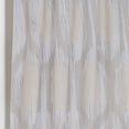 thumbnail image 3 of 48" x 84" Hexagon Strié Window Curtain Panel Drapes Pair, 3 of 3