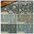 thumbnail image 5 of Kokia Washable Oriental Rug, 9x12 Sage green Boho Botanical Floral Vintage Carpet, Soft Large Indoor Rug for Living Room, Bedroom, Office, Playroom, 5 of 8