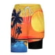 thumbnail image 5 of Pantalones Cortos para Hombre Cintura Elástica con Bolsillos, Forro de Impresión de Moda Casual para la Playa, Al Aire Libre Y el Uso Diario, 5 of 6