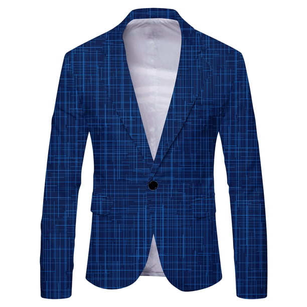 Chaqueta de traje informal de primavera para hombre, traje británico de talla grande para hombre