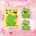 thumbnail image 5 of 32 Sheets Valentine’s Day Make-a-Face Sticker, DIY Make Your Own Animal & Little Angel Stickers for Kids Boys Girls, Valentine’s Day Party Favors Supplies & Activity Crafts, 5 of 7