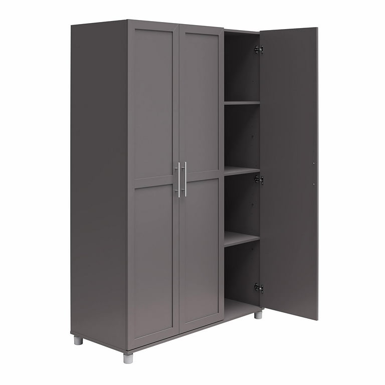 Systembuild Evolution Westford Framed 3 Door Wardrobe Graphite