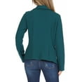 thumbnail image 5 of Women's Casual Long Sleeves Office Workwear Solid Blazer Jacket, 5 of 6