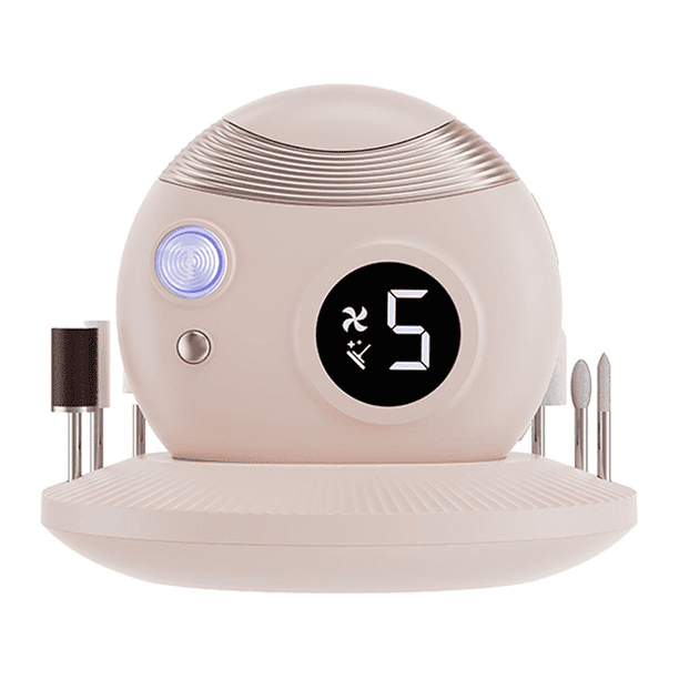 Cortador de Uñas Eléctrico, Recortador de Uñas, Luz para Uñas, Cortador de Uñas Automático, de Uñas, Cortador de Uñas para Personas Mayores, Color Rosa