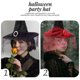 thumbnail image 3 of Halloween Party Witch Costume Hat Wizard Hat 3Pcs for Women and Kids, 3 of 3