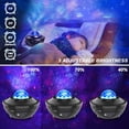 thumbnail image 3 of Luz nocturna USB YONGSHENG proyector de música Bluetooth cielo estrellado rotación luz blanca, 3 of 5