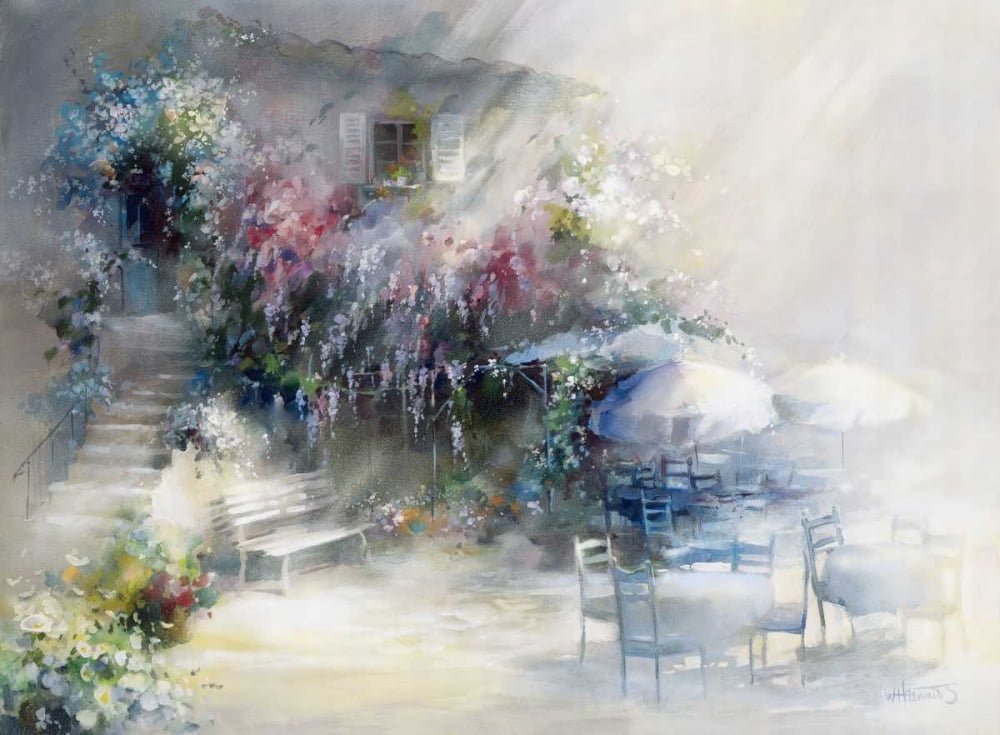 Haenraets, Willem 18x14 White Modern Wood Framed Museum Art Print