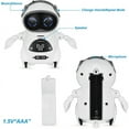thumbnail image 3 of Growment Mini RC Pocket Robot Toys with Interactive Dialogue Conversation, 3 of 6