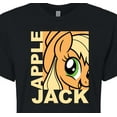 thumbnail image 3 of My Little Pony - Character Block Apple Jack - Junior's Cropped Tee, 3 of 5